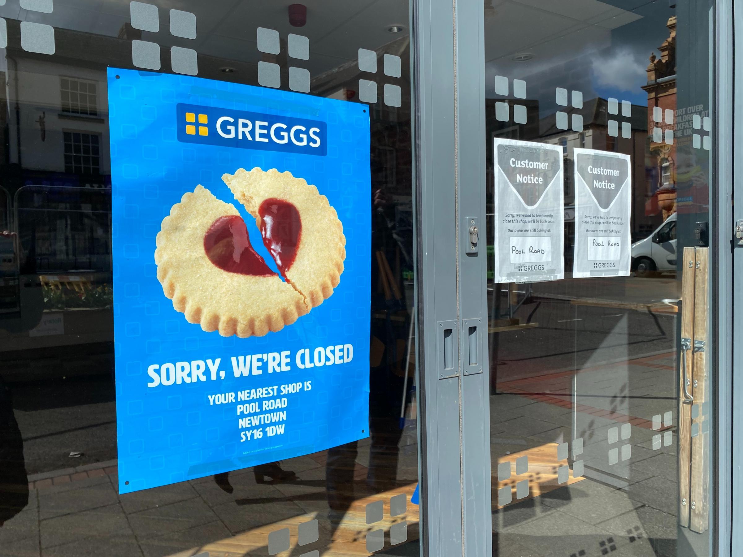 Greggs to reopen Newtown shop by the end of the year County Times