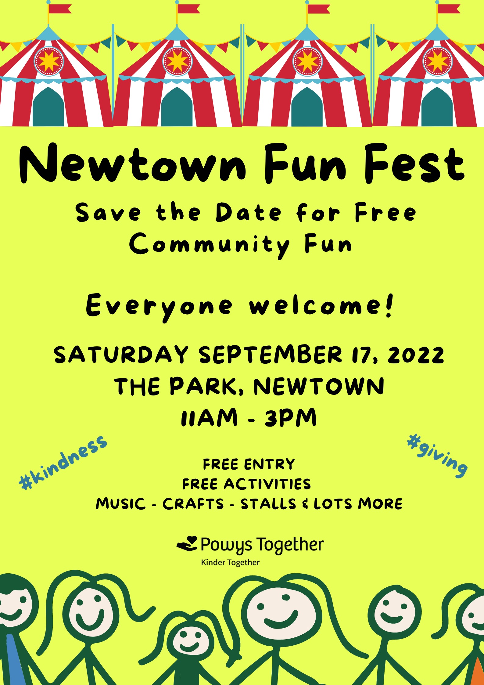 The first Newtown Fun Fest takes place on September 17.